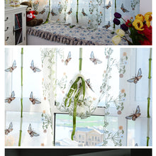 Load image into Gallery viewer, Butterfly Tulle Roman Shades Window Curtain