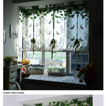 Load image into Gallery viewer, Butterfly Tulle Roman Shades Window Curtain