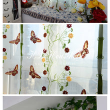 Load image into Gallery viewer, Butterfly Tulle Roman Shades Window Curtain