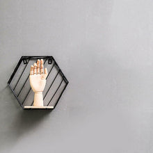 Load image into Gallery viewer, Hexagon Grid Wall Decoration Shelf
