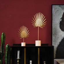 Load image into Gallery viewer, Luxury Golden Banana Leaf Ornaments