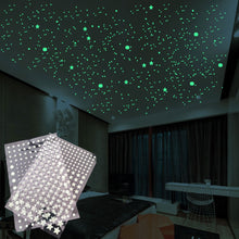 Load image into Gallery viewer, 3D Bubble Luminous Stars Dots Wall Sticker