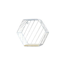 Load image into Gallery viewer, Hexagon Grid Wall Decoration Shelf