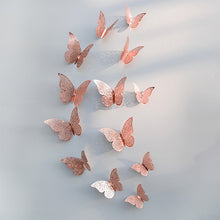 Load image into Gallery viewer, 3D Butterfly Wall Decoration Sticker