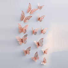 Load image into Gallery viewer, 3D Butterfly Wall Decoration Sticker