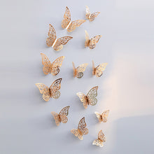 Load image into Gallery viewer, 3D Butterfly Wall Decoration Sticker