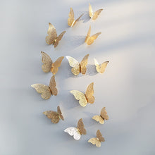 Load image into Gallery viewer, 3D Butterfly Wall Decoration Sticker
