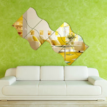 Load image into Gallery viewer, Living Room 3D Mirror Wall Sticker