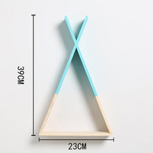 Load image into Gallery viewer, Triangle Wooden Shelf