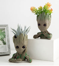 Load image into Gallery viewer, Baby Groot Desktop Cute Pot