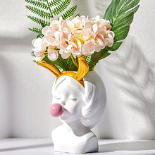 Load image into Gallery viewer, Nordic Style Cute Flower Vases