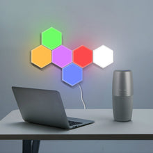 Load image into Gallery viewer, Colorful Honeycomb Lamp