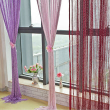 Load image into Gallery viewer, Luxury Crystal Shiny Tassel Curtain
