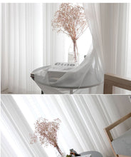 Load image into Gallery viewer, White Tulle Chiffon Curtain
