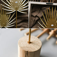 Load image into Gallery viewer, Luxury Golden Banana Leaf Ornaments
