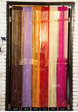 Load image into Gallery viewer, Luxury Crystal Shiny Tassel Curtain
