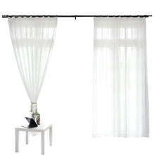 Load image into Gallery viewer, White Tulle Chiffon Curtain
