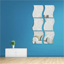 Load image into Gallery viewer, Living Room 3D Mirror Wall Sticker
