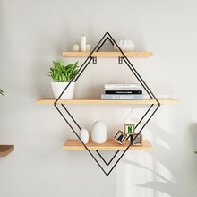 Load image into Gallery viewer, Wooden Retro Wall Shelf
