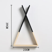 Load image into Gallery viewer, Triangle Wooden Shelf
