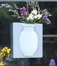 Load image into Gallery viewer, Hanging Glass Flower Vase
