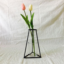 Load image into Gallery viewer, Hanging Glass Flower Vase
