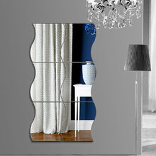 Load image into Gallery viewer, Living Room 3D Mirror Wall Sticker
