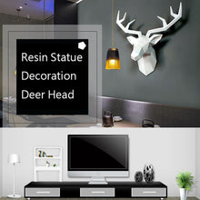 Load image into Gallery viewer, 3D Deer Head Sculpture Statue
