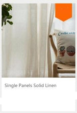 Load image into Gallery viewer, White Tulle Chiffon Curtain
