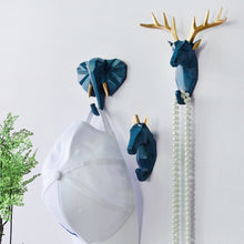 Load image into Gallery viewer, Room Decor Animal Head Resin Hanger
